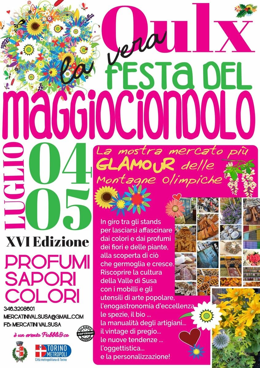 In un abbraccio di fiori e tradizioni torna ad Oulx la festa del Maggiociondolo