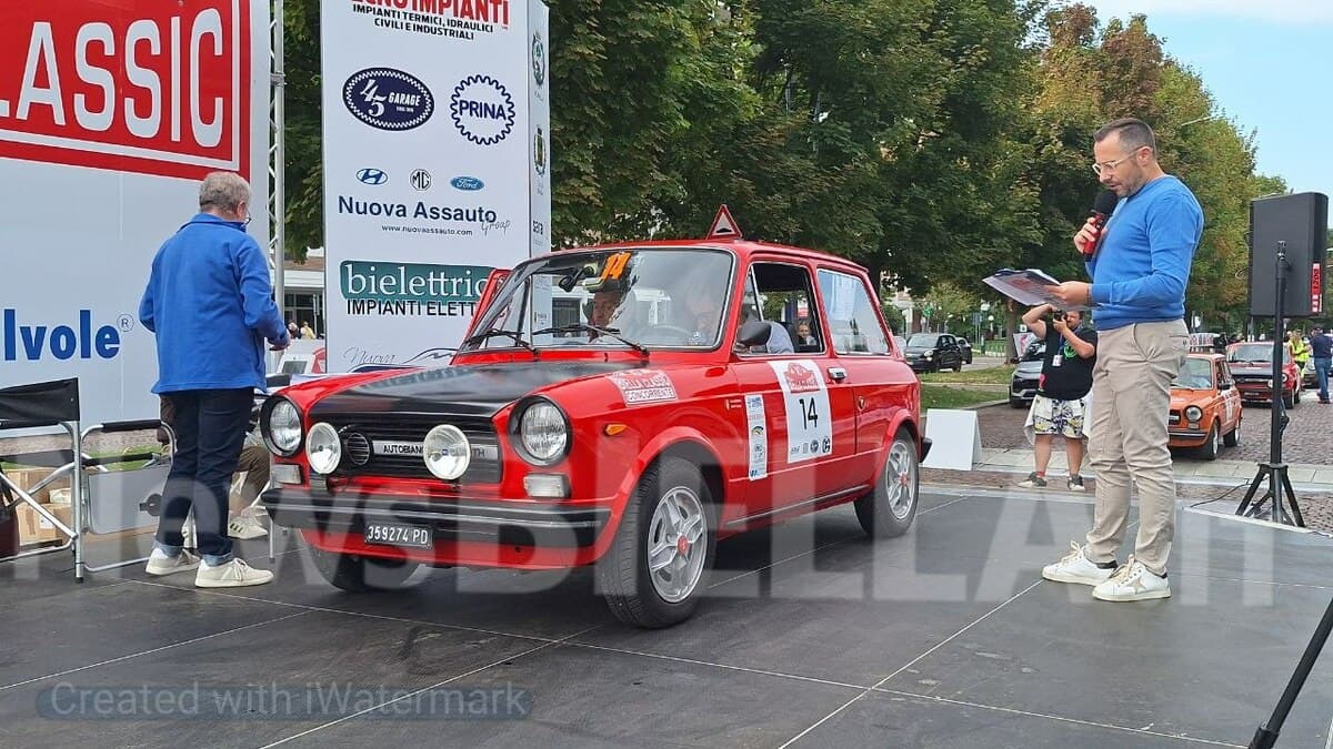 I motori sono assoluti protagonisti, equipaggi in gara per la 10° Biella Classic FOTO e VIDEO