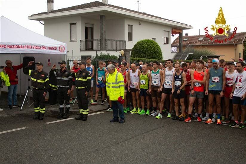Podismo, i Vigili del Fuoco si sfidano a Gaglianico: assegnati i titoli italiani FOTO