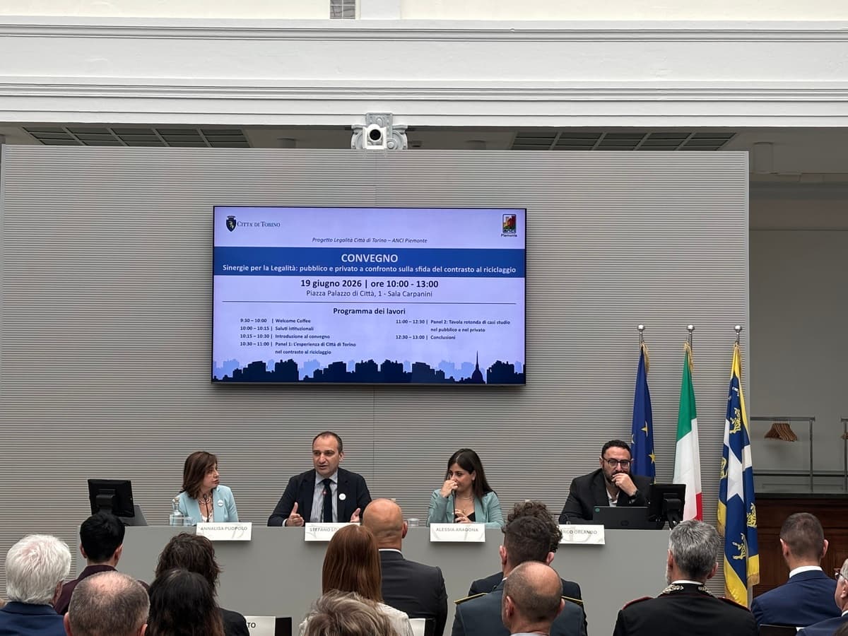 Riciclaggio e infiltrazioni criminali, Torino fa squadra con istituzioni e imprese