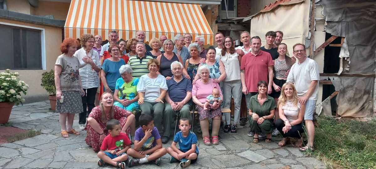 A Rena di Camburzano una grande festa per i 92 anni di Ciro Giorgi: due giorni per celebrare il decano della frazione FOTO