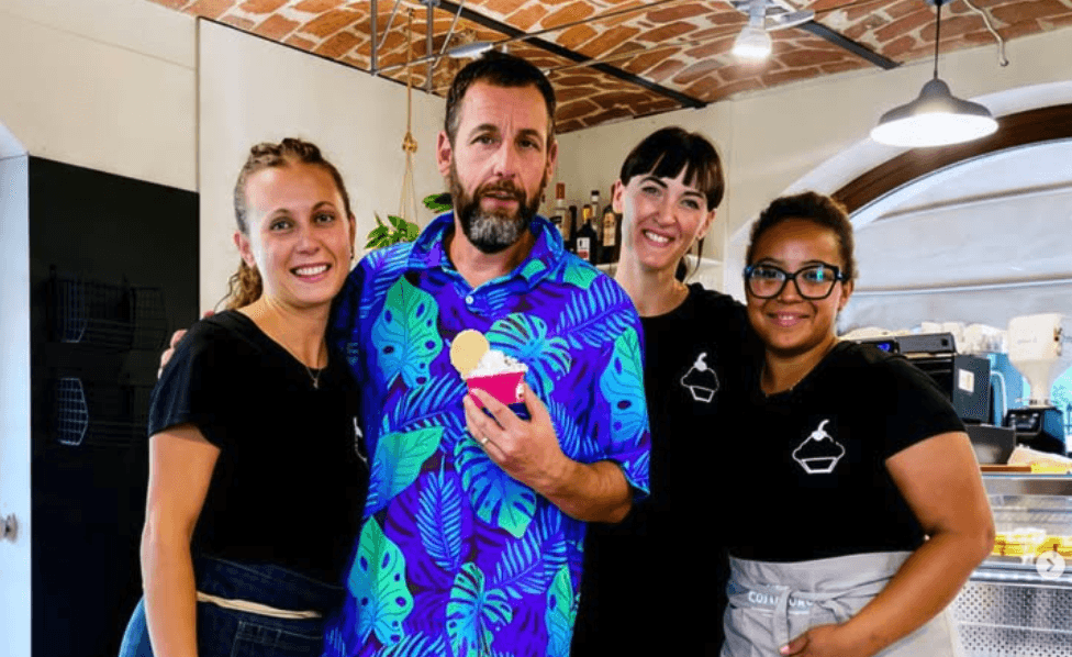 Hollywood sbarca nel Roero: riprese con Adam Sandler tra i vigneti di Castellinaldo e Castagnito