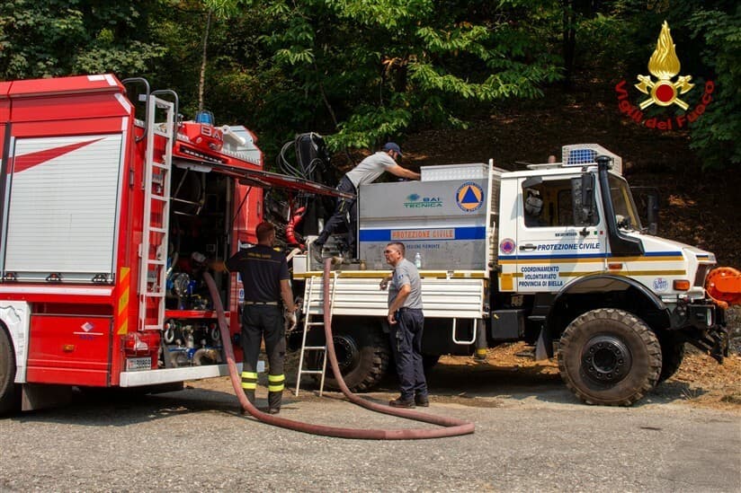Incendio sul Monte Barone, una lettrice: "Grazie a chi difende la nostra terra senza sosta"