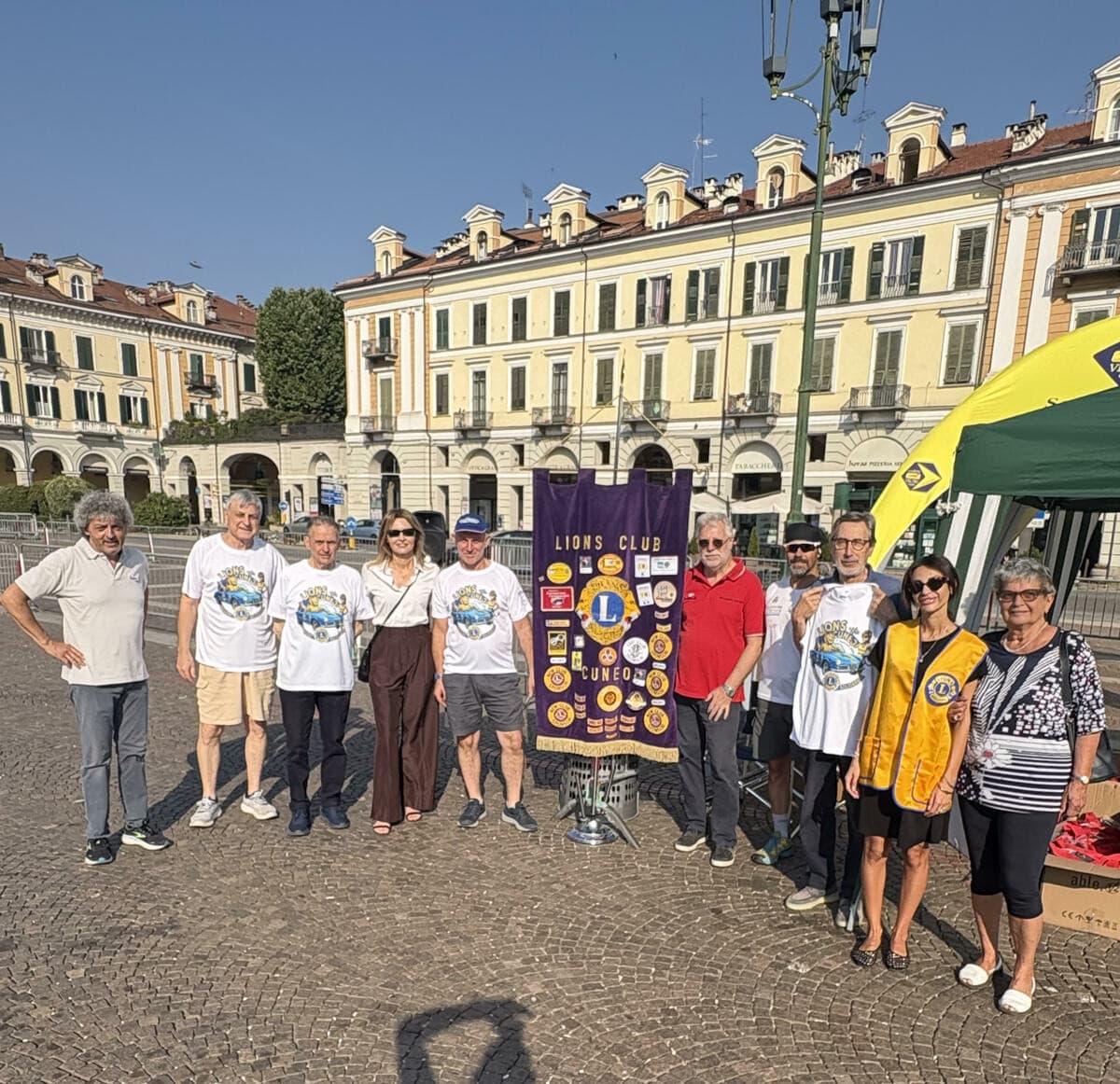 Successo oltre le aspettative per il raduno di auto d’epoca dei Lions Club Cuneo