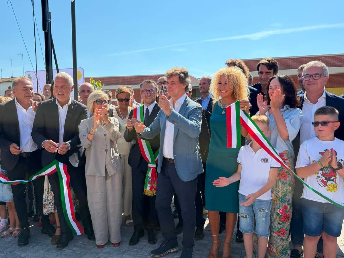 A Beinette il nuovo Polo dell’Infanzia nel nome di Piero Angela: al taglio del nastro il figlio Alberto [FOTO]