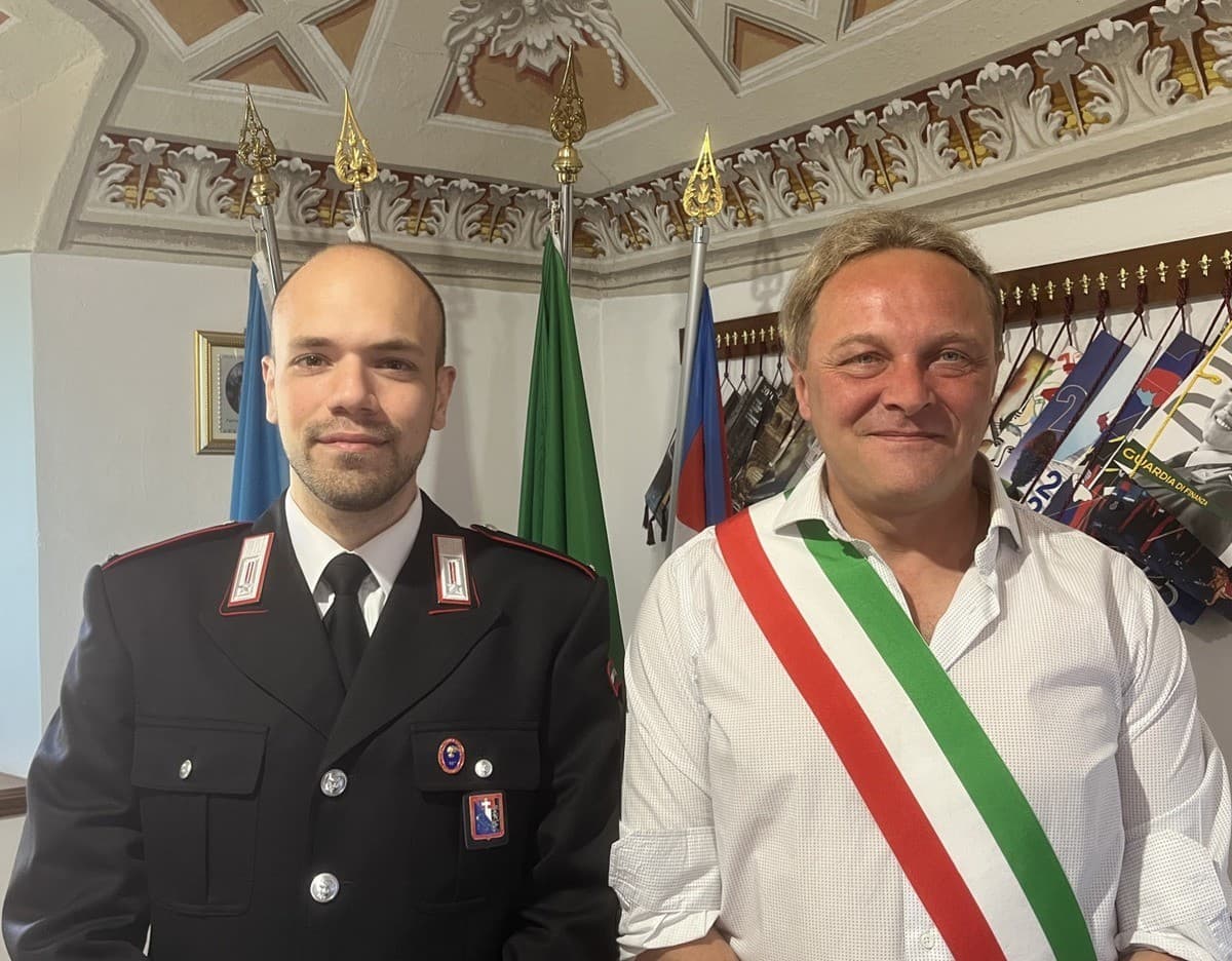 Nuovo Comandante per la stazione dei Carabinieri di Roburent