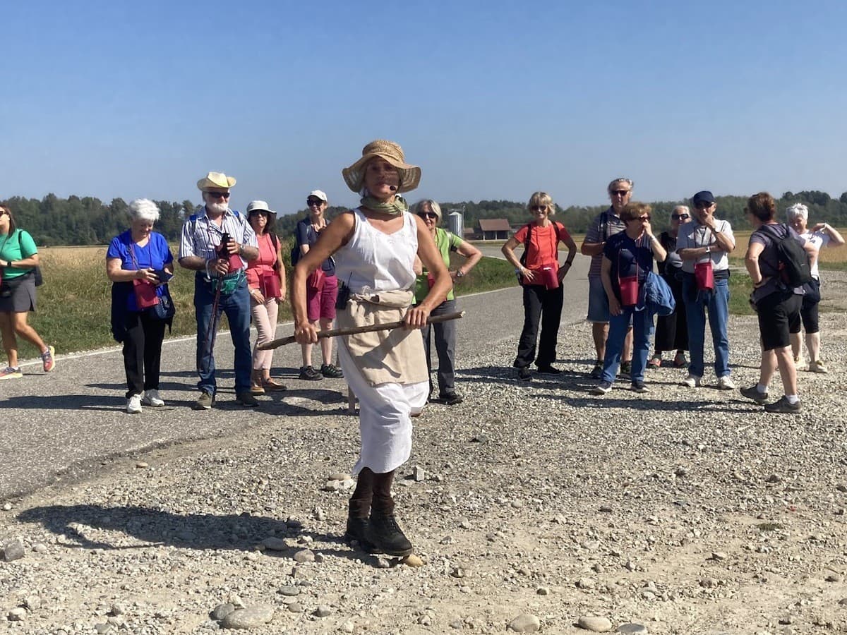 A Gifflenga oltre 150 persone in cammino tra risaie, sapori e stelle FOTO