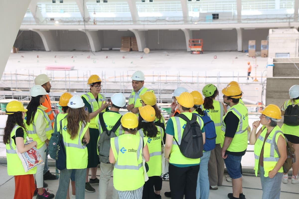Visita al cantiere di Torino Esposizioni per le volontarie ed i volontari del Servizio Civile