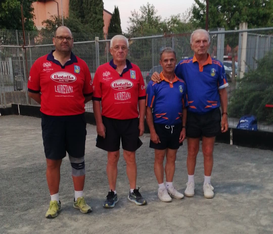 Bocce, il CRC Gaglianico vince la sesta prova del circuito Alto Piemonte a Crescentino