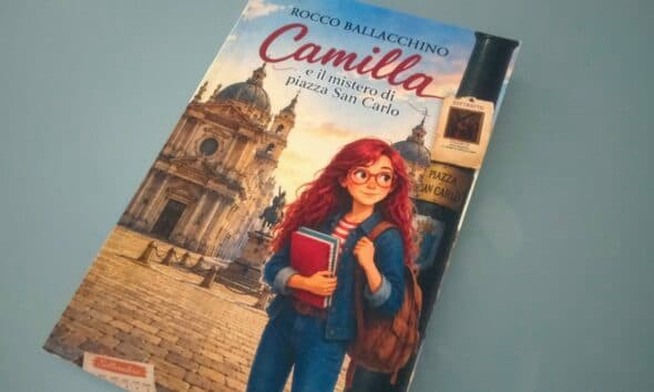 Camilla e il mistero di piazza San Carlo, il nuovo progetto per ragazzi di Rocco Ballacchino