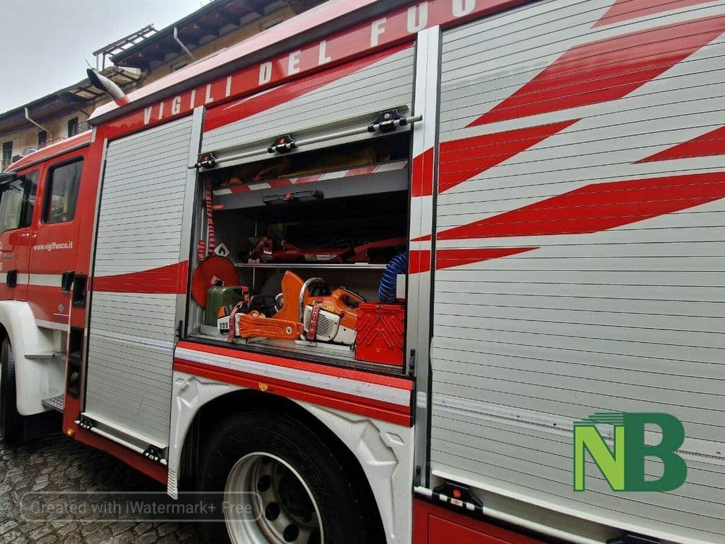 Principio d’incendio al campo sportivo, scatta l’allarme a Viverone