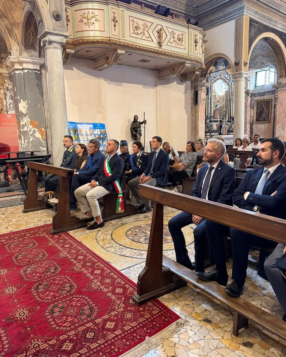 San Basilide, il presidente Caccia rende omaggio alla Polizia Penitenziaria