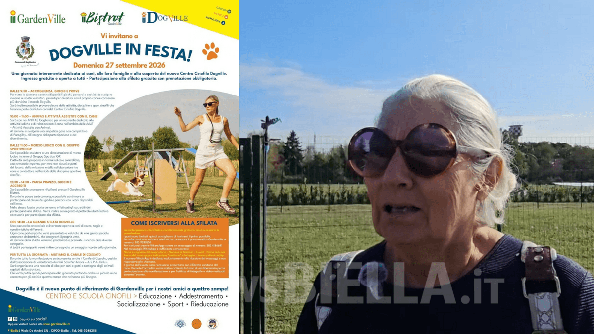 "Dogville in Festa", giochi e attività per cani e famiglie FOTO e VIDEO