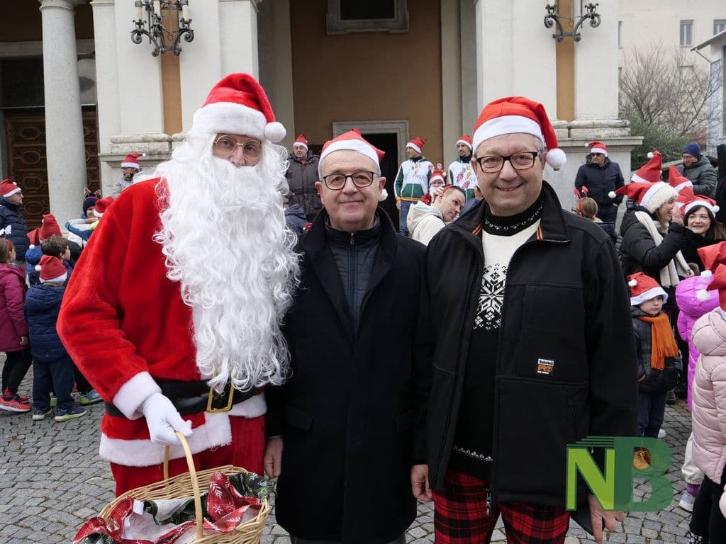 A Cossato si corre la Babbo Run aspettando Natale 