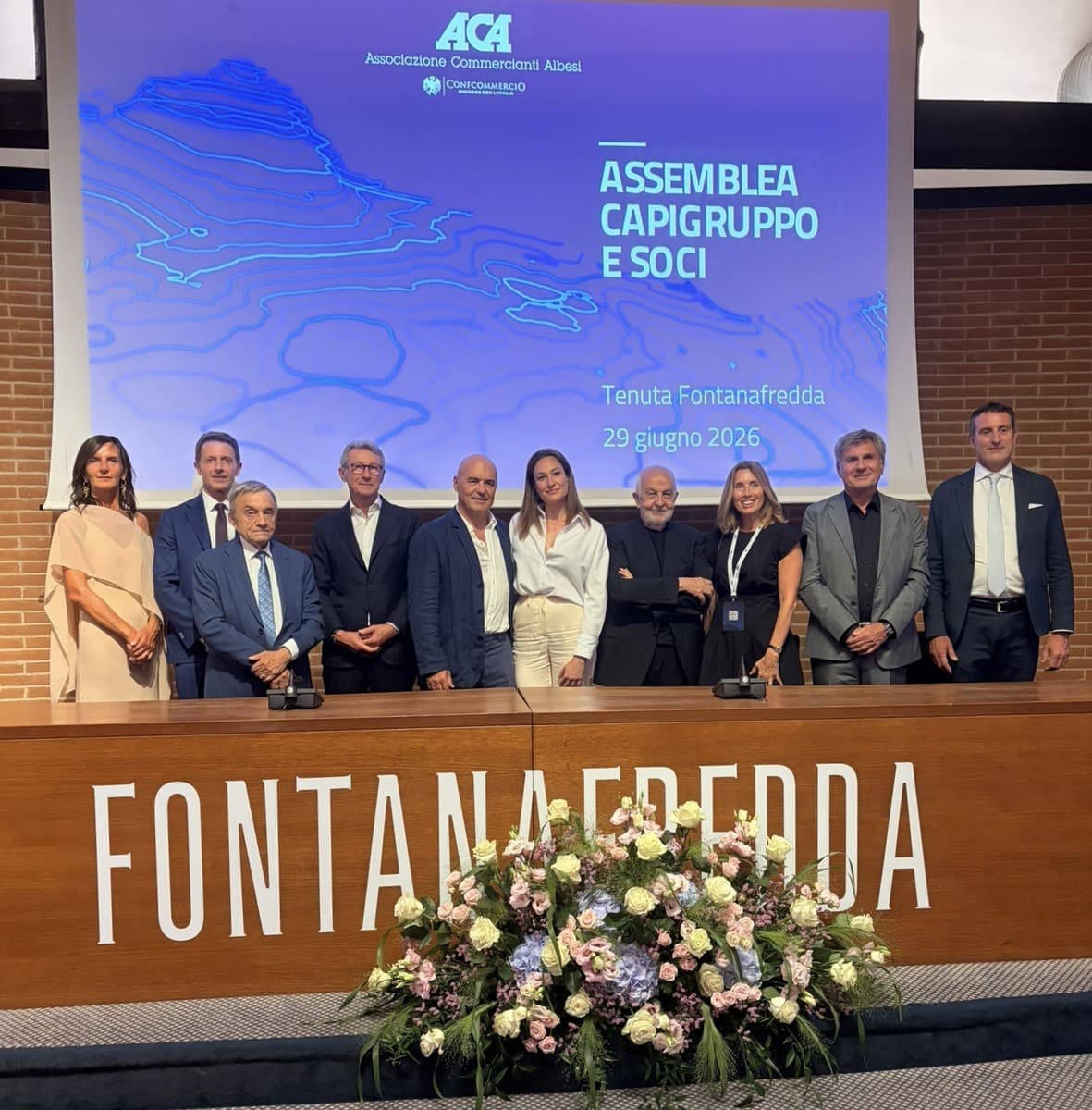 "Il valore dei luoghi, la forza delle storie": a Fontanafredda partecipata assemblea per l'Associazione Commercianti Albesi