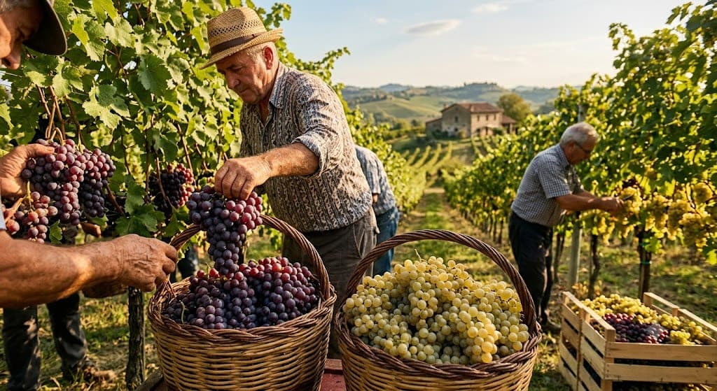 Vendemmia al via tra incertezze climatiche, siccità e scorte nei magazzini
