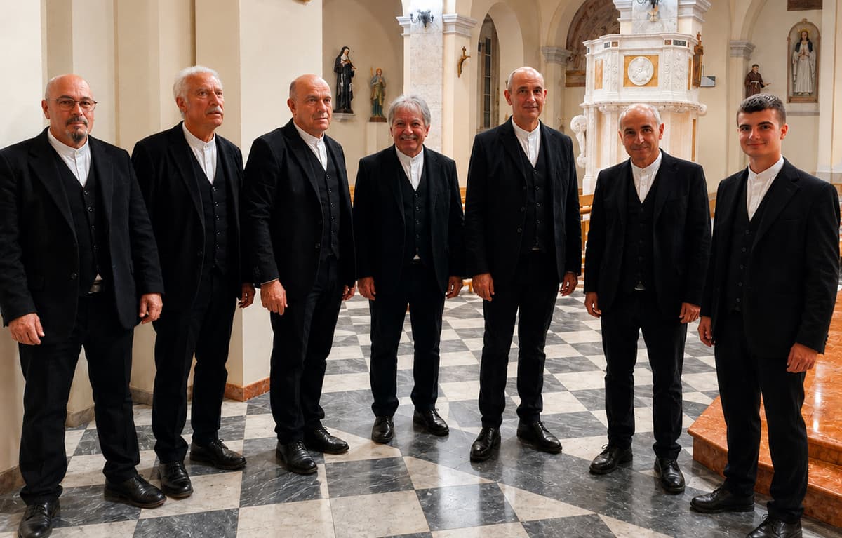 Nel tempio della memoria risuona il gregoriano sardo: la voce antica della Sardegna nella Basilica di San Sebastiano