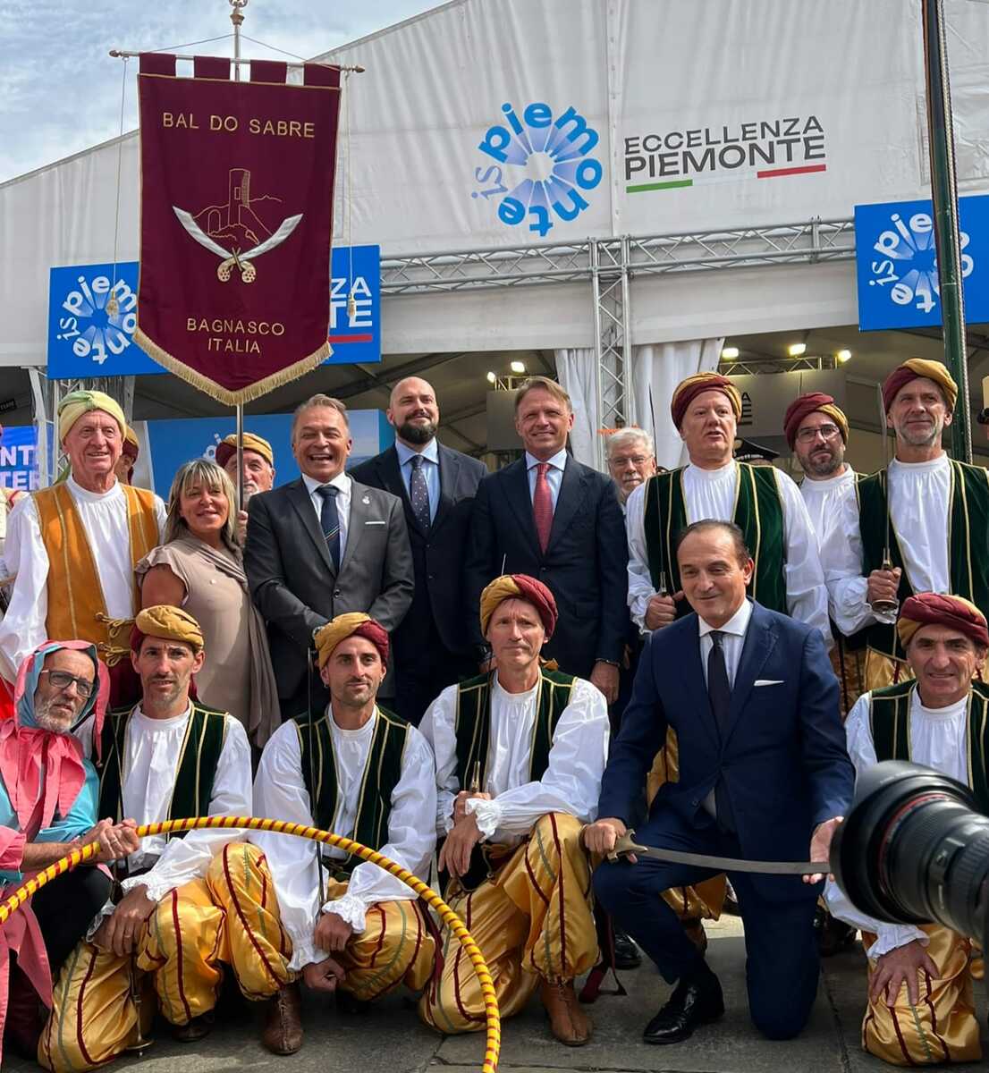 Terra Madre, Bongioanni: "Il Bal do Sabre di Bagnasco protagonista all’inaugurazione dello Spazio Eccellenza Piemonte"