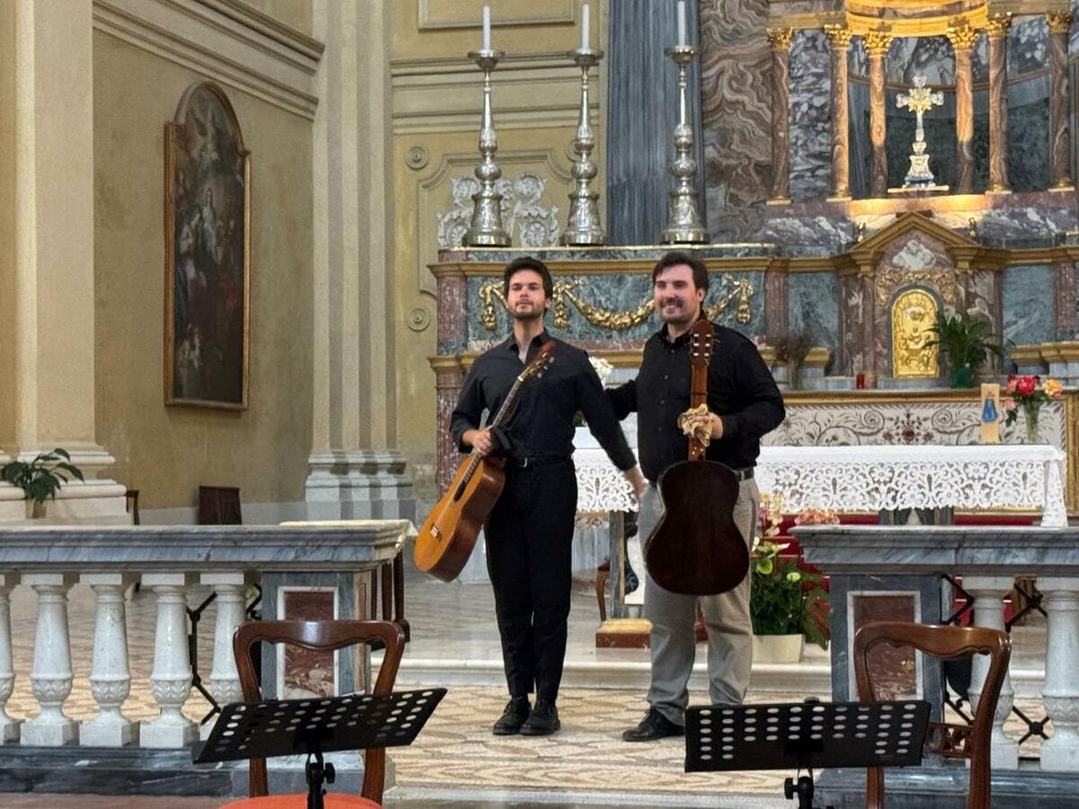 Graglia, al Santuario Paola Dipietromaria, Edoardo Tritto e Davide Ellena in concerto 