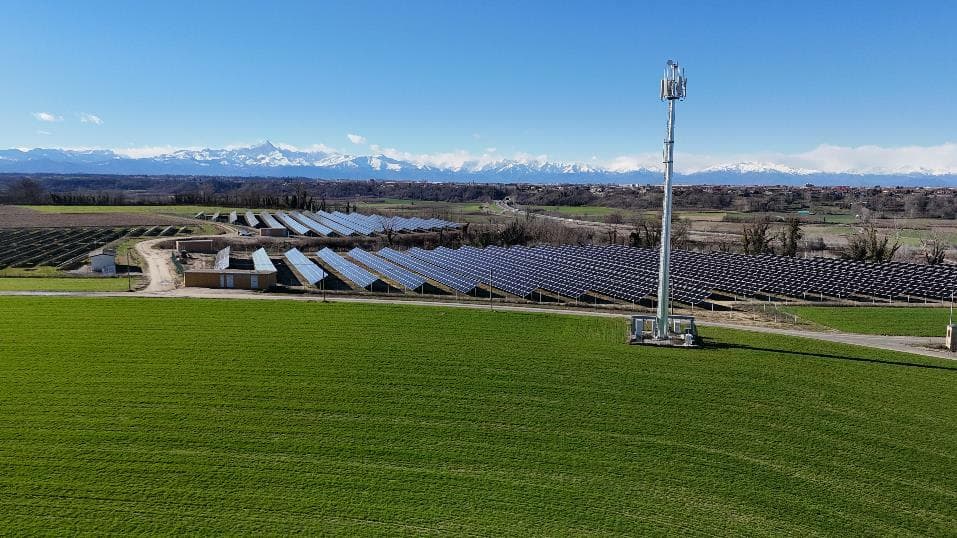 A Cherasco un nuovo impianto fotovoltaico al posto di una vecchia cava