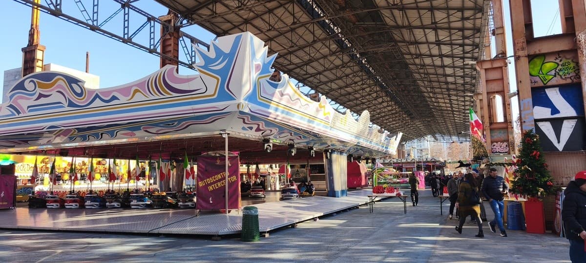 "Natale in Giostra" confermato a Parco Dora, dal 15 novembre le giostre sotto la tettoia