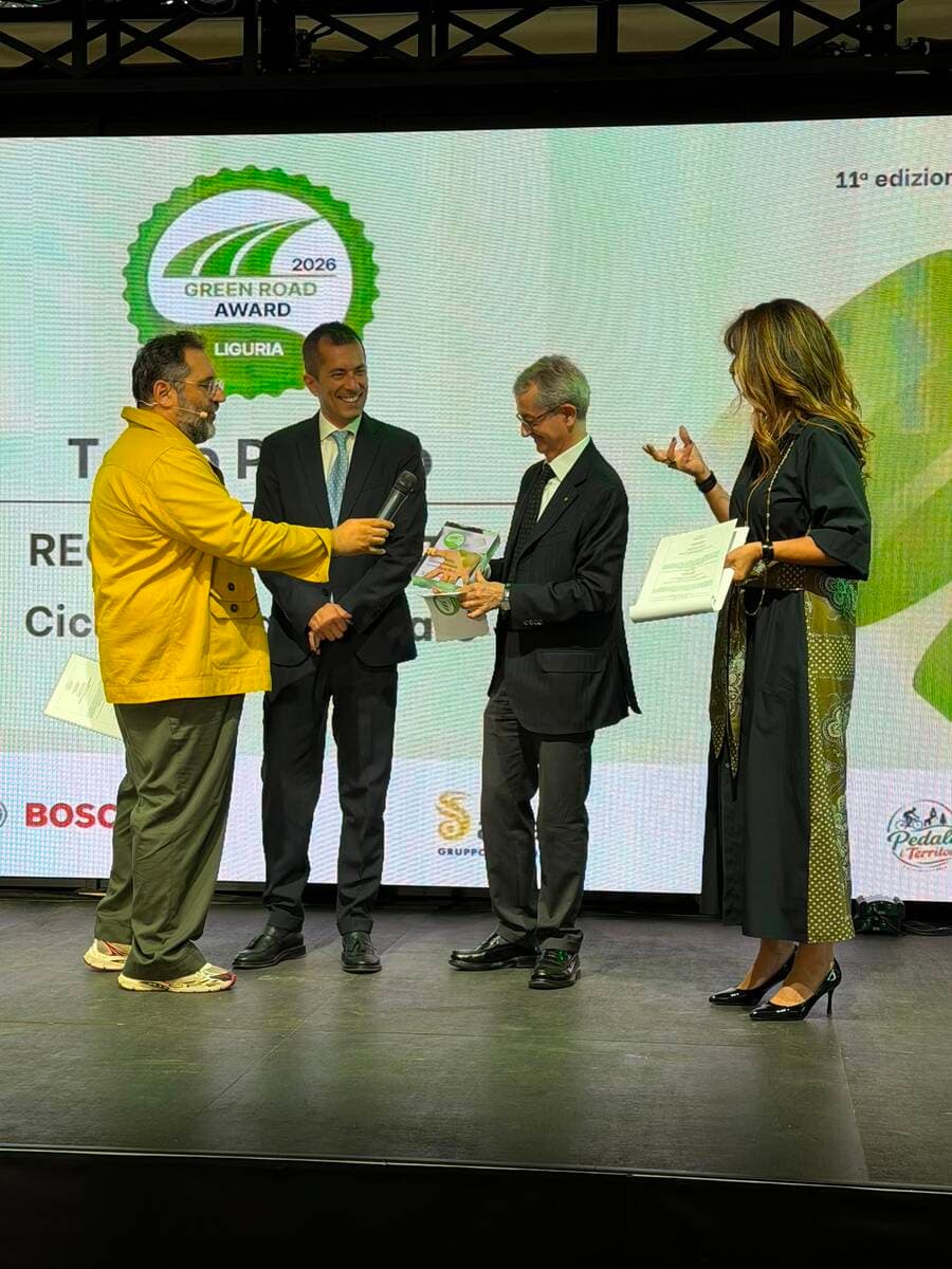Oscar italiano del cicloturismo: il Piemonte sul podio con la Ciclovia del Mare