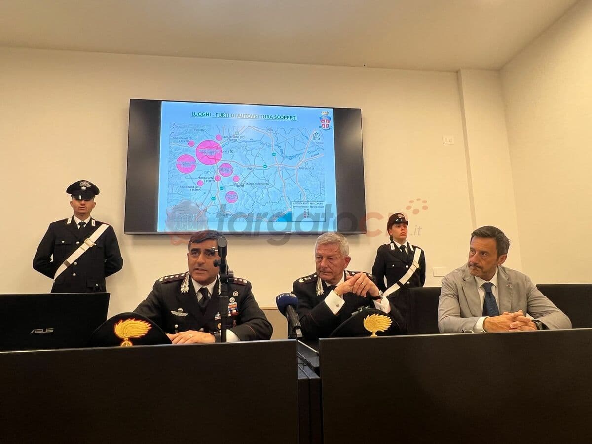 Furti d’auto tra Cuneo e Torino, sgominata una banda a base familiare: quattro arrestati