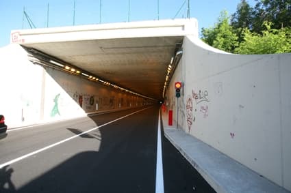 Manutenzione Anas, chiusa nella notte la galleria “Cittadina” a Cuneo