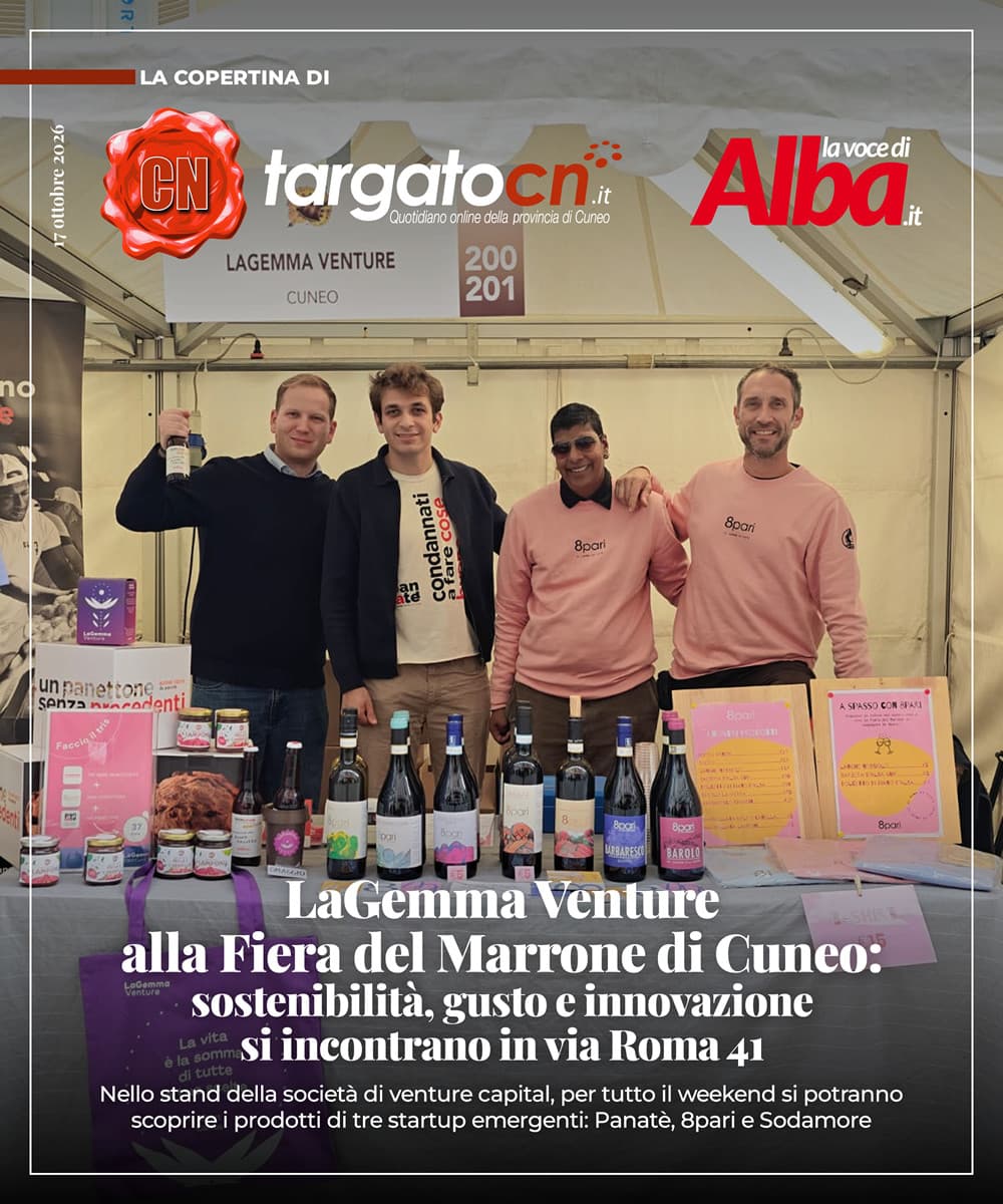 LaGemma Venture alla Fiera del Marrone di Cuneo: sostenibilità, gusto e innovazione si incontrano in via Roma 41