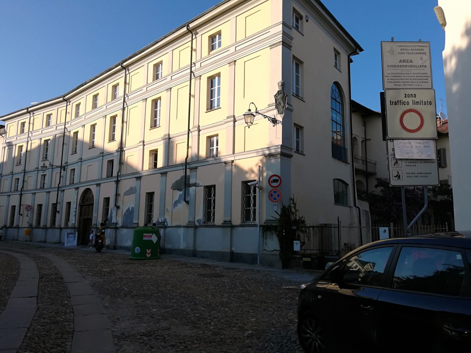 Biella Piazzo, torna l'orario invernale della Ztl