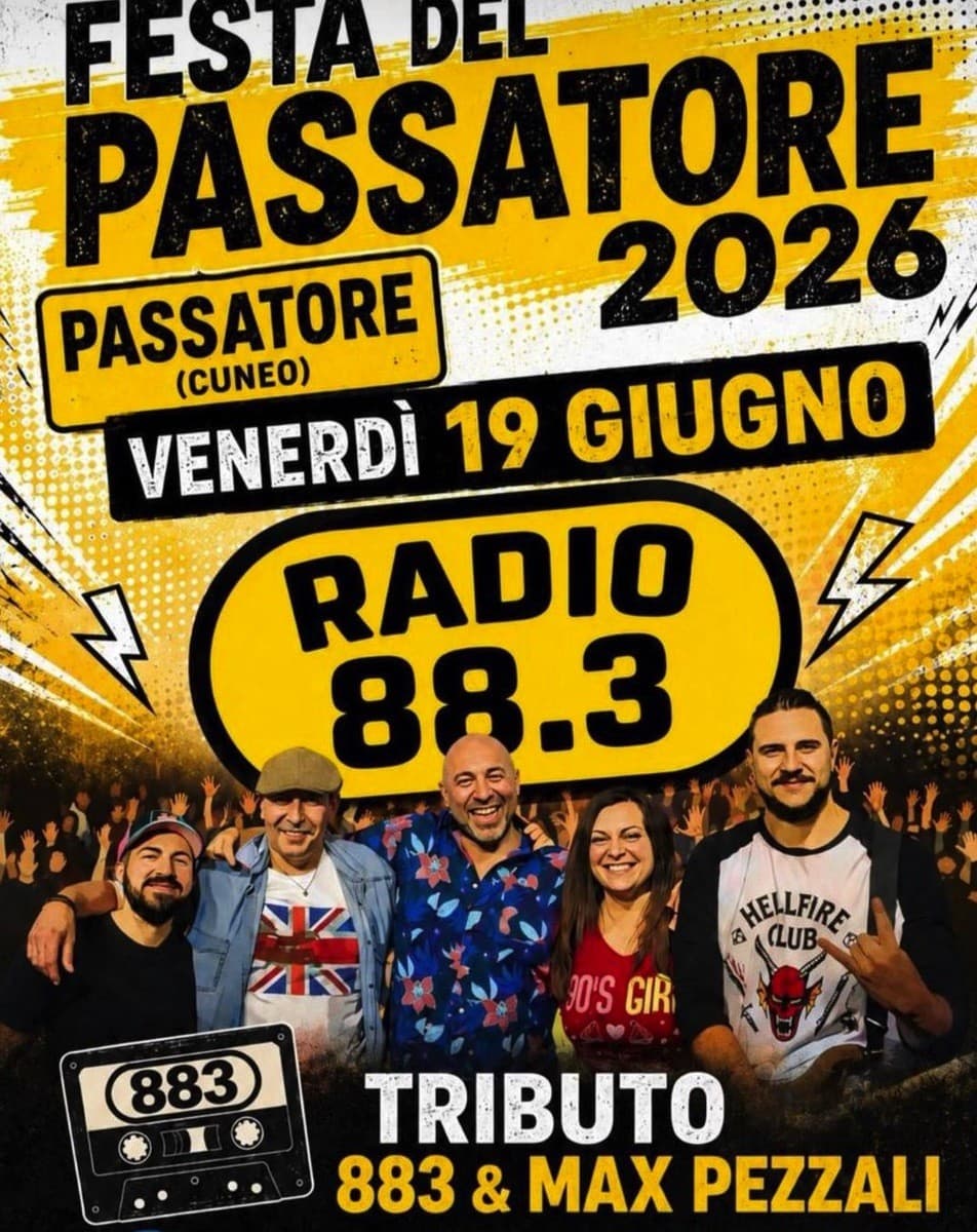 Passatore, week end con musica per tutti i gusti