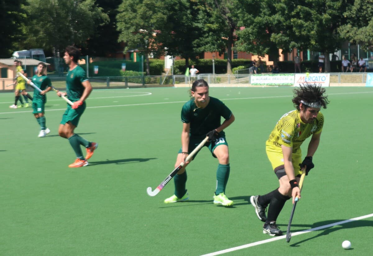 L’Hc Bra di hockey su prato onora il già acquisito scudetto numero 12, con uno spettacolare 5-3 interno su Amsicora [VIDEO]