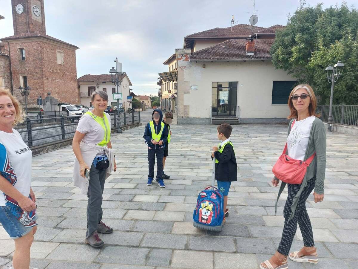Benna, riparte il Pedibus: prossima uscita il 26 ottobre FOTO