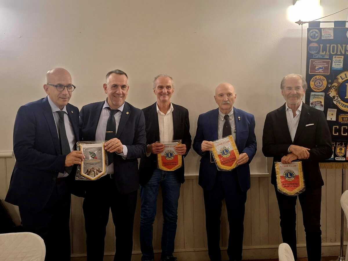 Racconigi, il Lions Club inizia il 18° anno con Beltrando di nuovo presidente