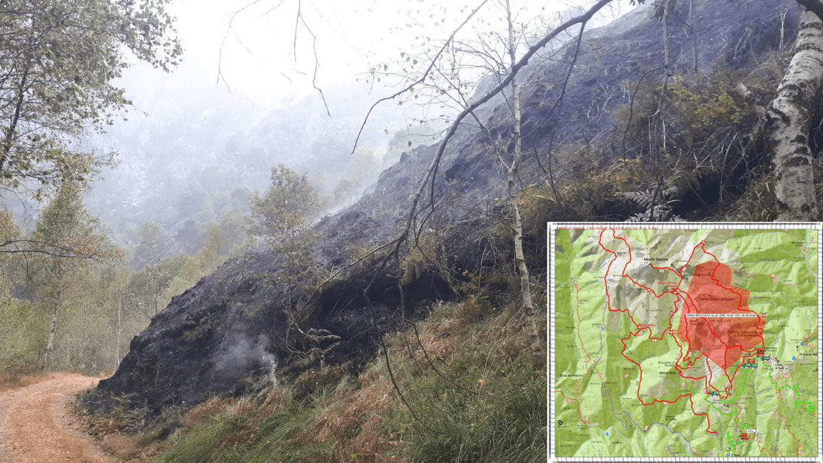 Incendio e siccità aggravano la crisi idrica: allerta nel Biellese