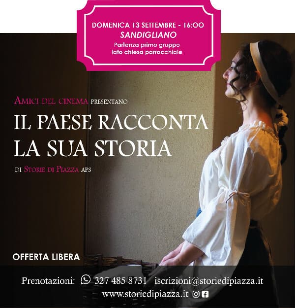 Sandigliano racconta la sua storia sul palcoscenico di Storia di Piazza