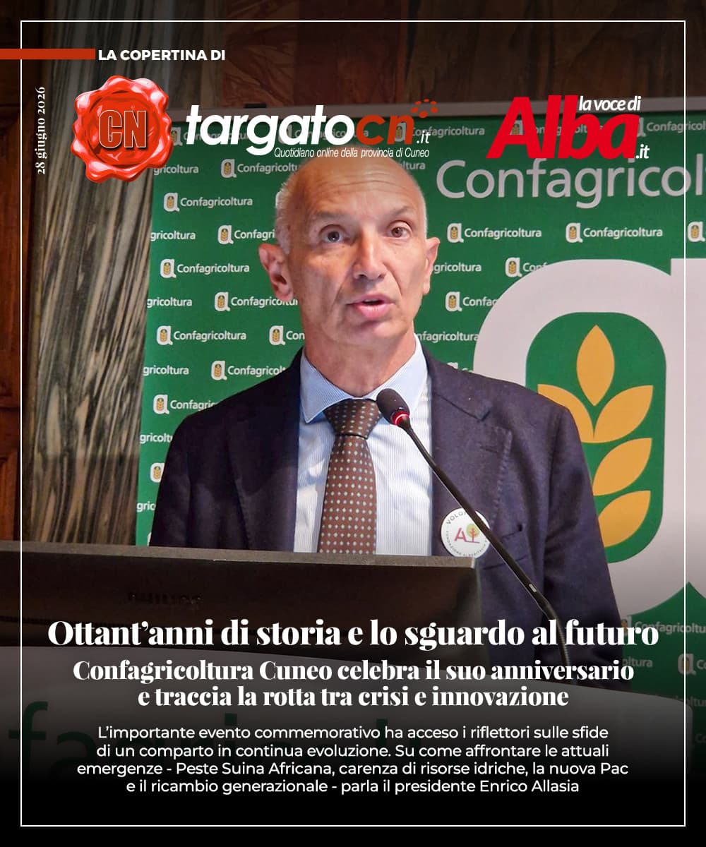 Ottant’anni di storia e lo sguardo al futuro: Confagricoltura Cuneo celebra il suo anniversario e traccia la rotta tra crisi e innovazione