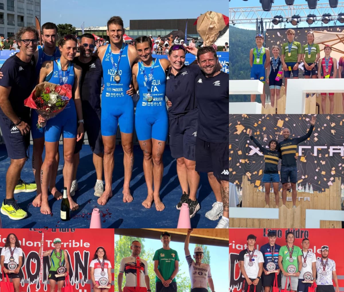 Valdigne Triathlon Valdengo di scena nelle gare Internazionali ed Italiane FOTO 
